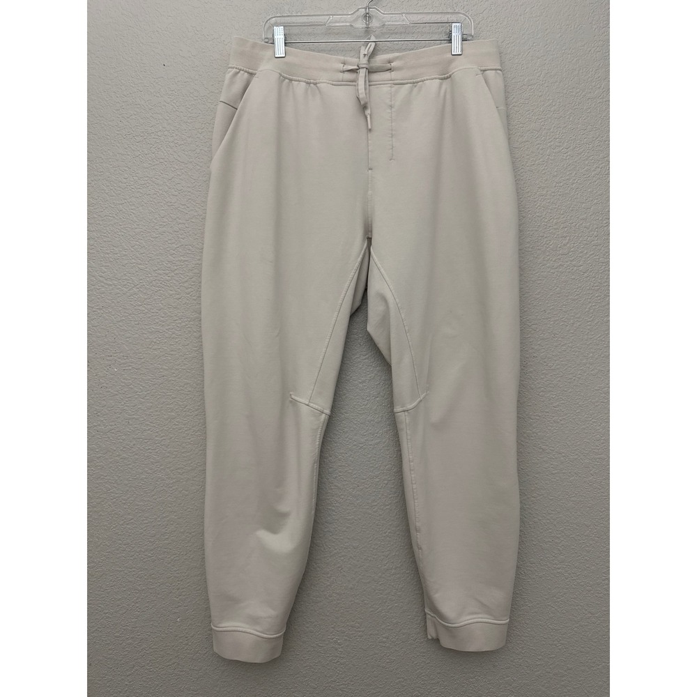 Lululemon City Sweat Joggers Off White Men's XXL Sweatpants Athleisure